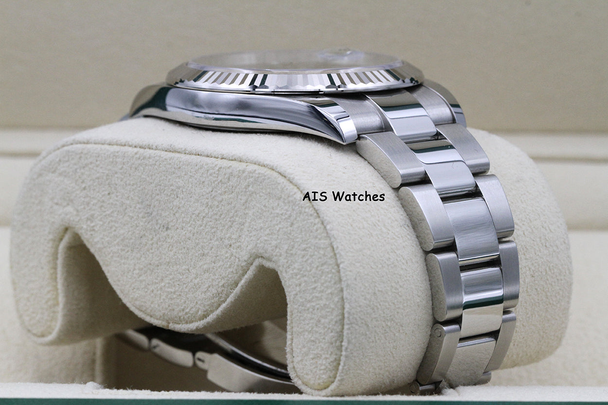 Rolex Datejust 41MM 126334 Mint Green Dial Oyster 2024 Box & Papers