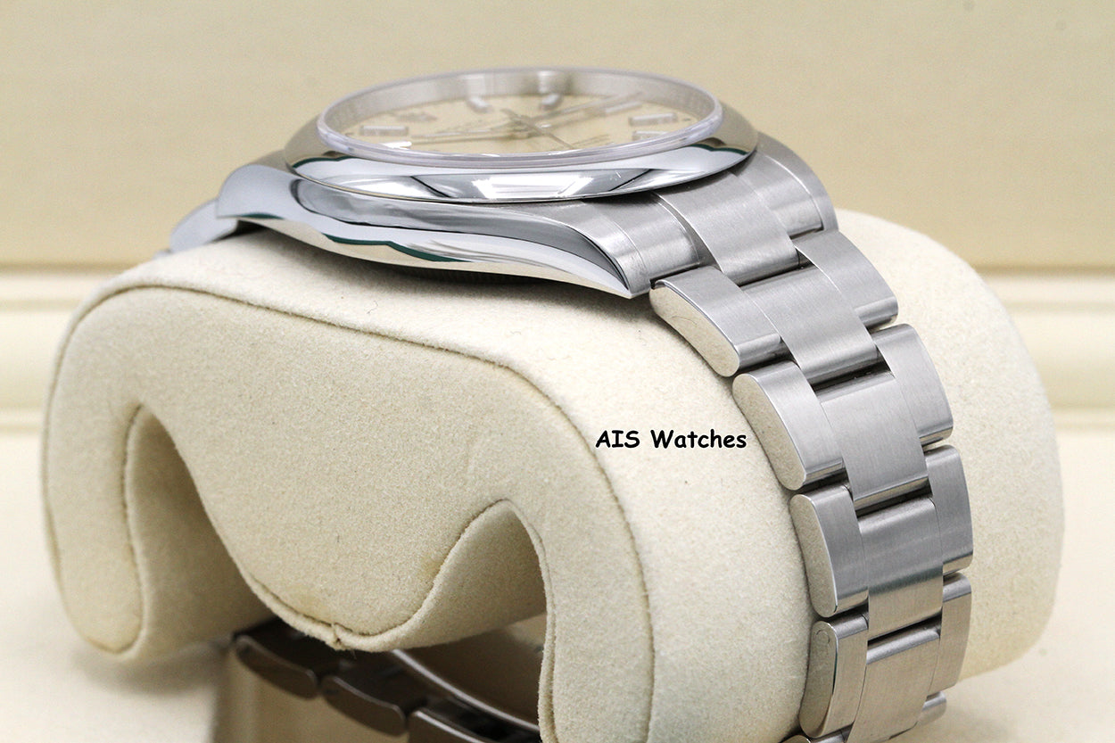 BNIB Rolex 134300 Oyster Perpetual 41 MM Beige Dial Box & Paper