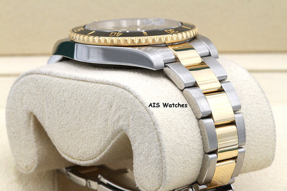 Rolex Submariner 18K YG/SS 116613LN Black Dial Ceramic 40MM 2015 B&P