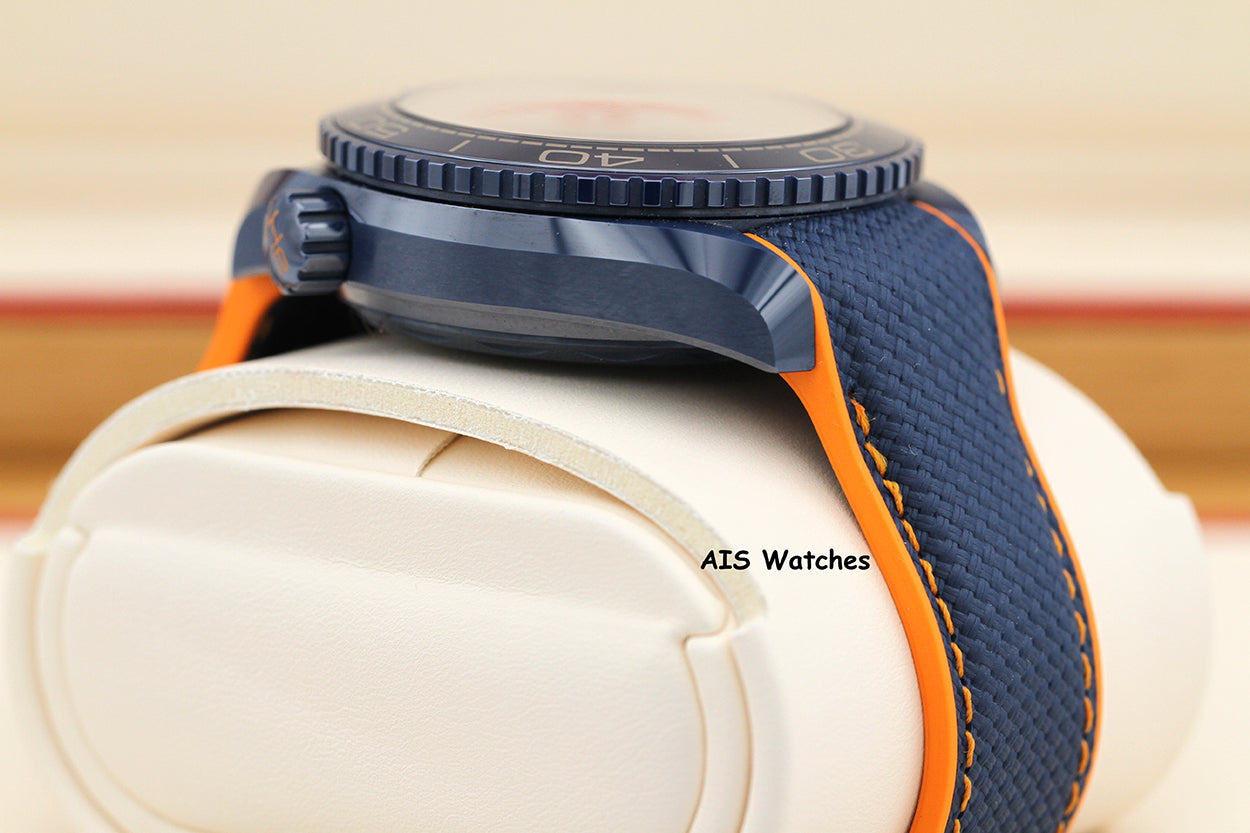 Omega Seamaster Planet Ocean 600M 215.92.46.22.03.001 45.5MM GMT Ceramic Big Blue BP