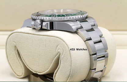 BNIB Rolex GMT Master II 126720VTNR Sprite Lefty Oyster Black / Green B&P