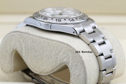 Rolex Explorer II 16570 Polar White Dial 40MM Y Serial Box & Papers