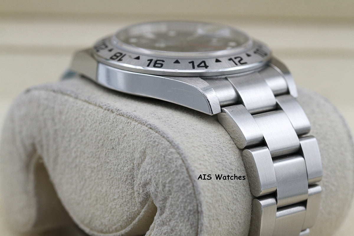 Rolex Explorer II 16570 Black Dial 40MM V Serial Box & Papers