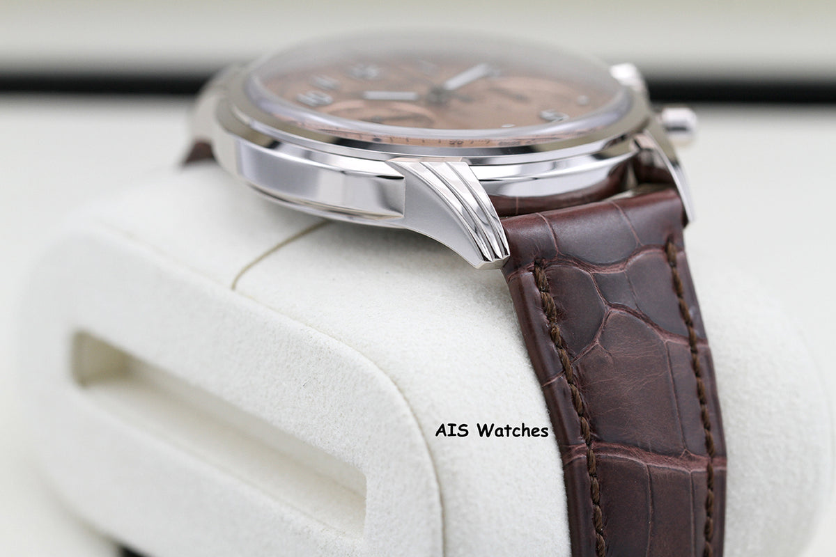 BNIB Patek Philippe Chronograph 5172G White Gold Salmon Dial Box & Papers