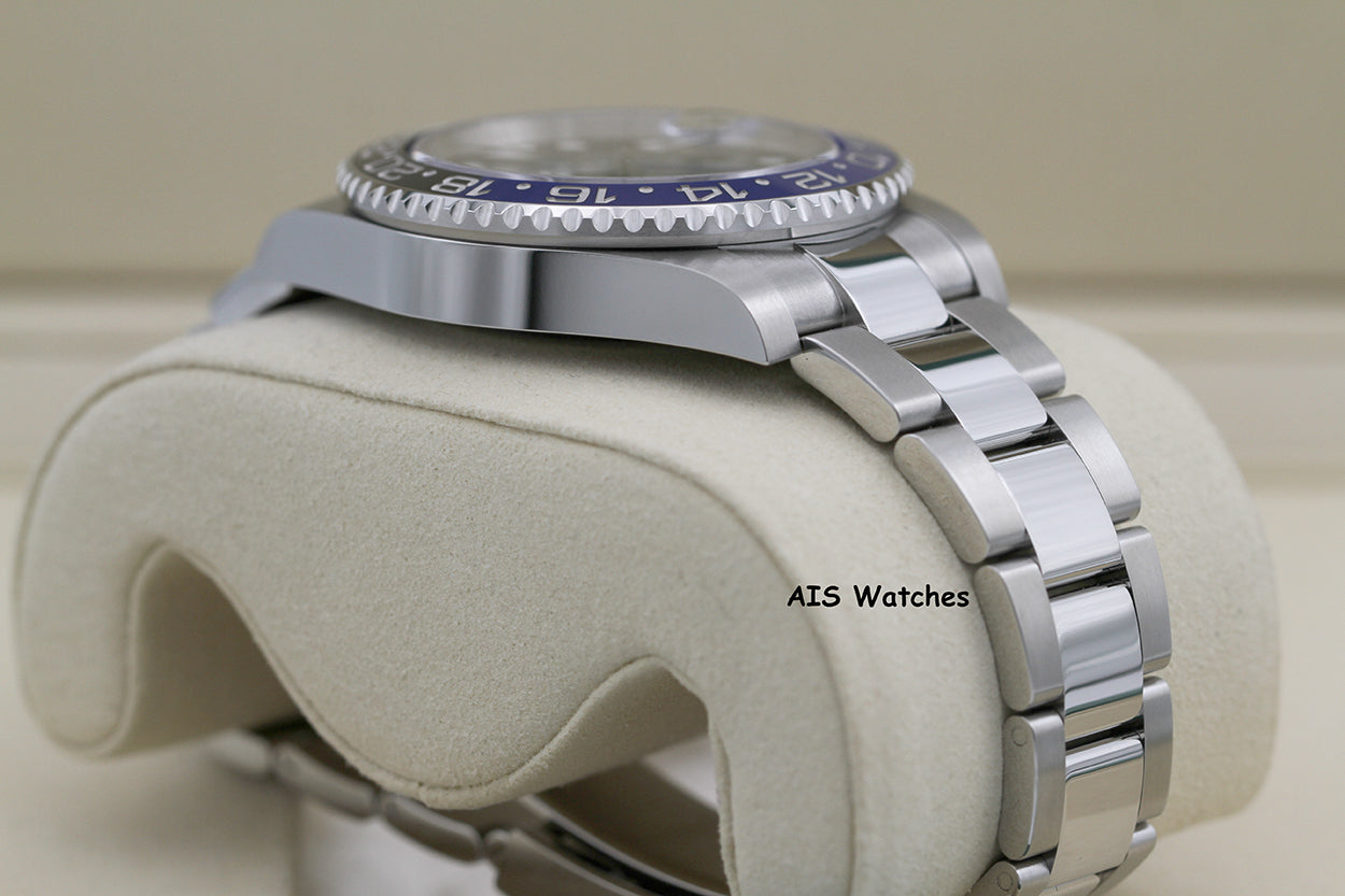 BNIB Rolex GMT Master II 126710BLNR Batman Oyster Bracelet Ceramic Bezel BP