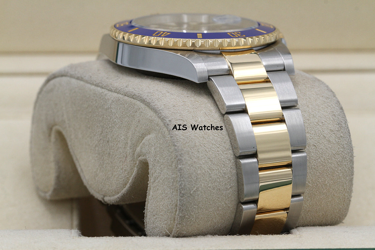 Rolex Submariner 41MM 18k/SS 126613LB SunBurst Blue Dial 2020 Box & Paper