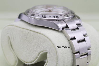 Rolex Explorer II 16570 Polar White Dial 40MM M Serial 3186 Box & Papers