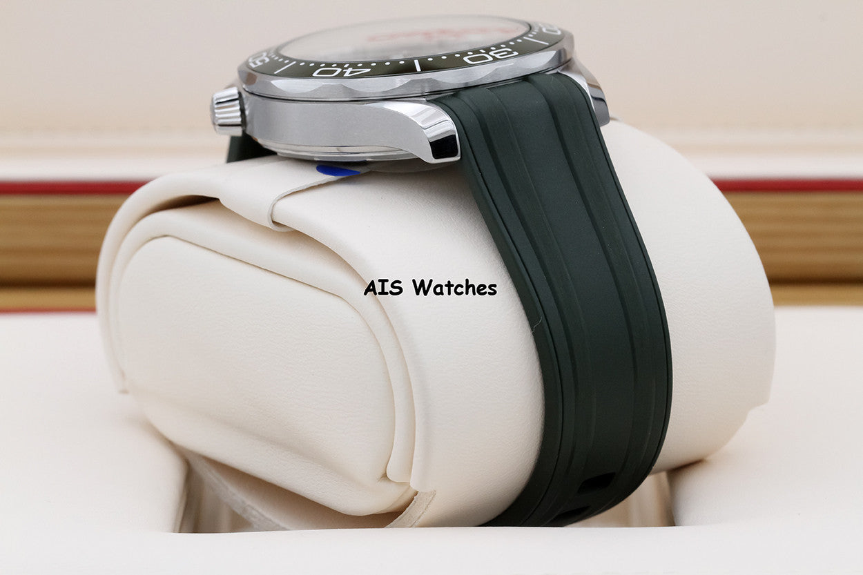 BNIB Omega Seamaster 300M 42MM Diver Green Wave Dial 210.32.42.20.10.001 Box & Papers