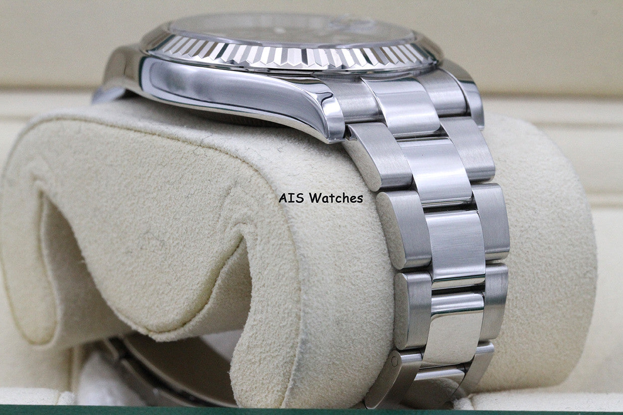 Rolex Datejust II 41MM 116334 Black Stick Dial Stainless Steel Box & Papers
