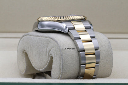 Rolex 326933 Sky-Dweller 18K Yellow Gold / SS Oyster Champagne Dial BP