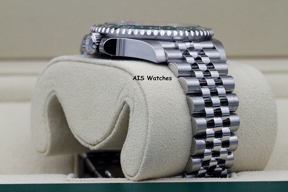 BNIB Rolex GMT Master II 126720VTNR Sprite Lefty Jubilee Black / Green BP