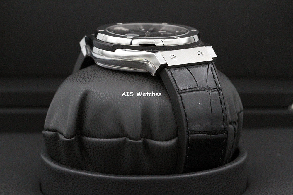 BNIB Hublot Classic Fusion 541.NX.1171.LR Chronograph Titanium Black Dial 42MM