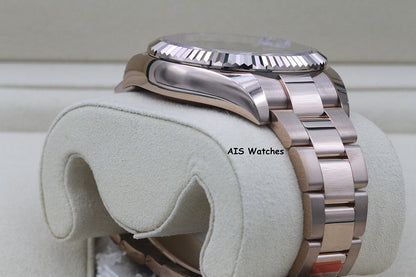 Rolex 326935 Sky-Dweller 18K Rose Gold Rhodium Dial Box & Papers