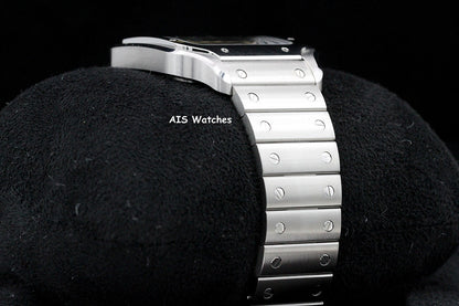 BNIB Cartier Santos De Cartier Large Steel WSSA0062 Green Dial 39.8MM B&P