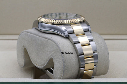 Rolex 326933 Sky-Dweller 18K Yellow Gold / SS Oyster White Dial BP