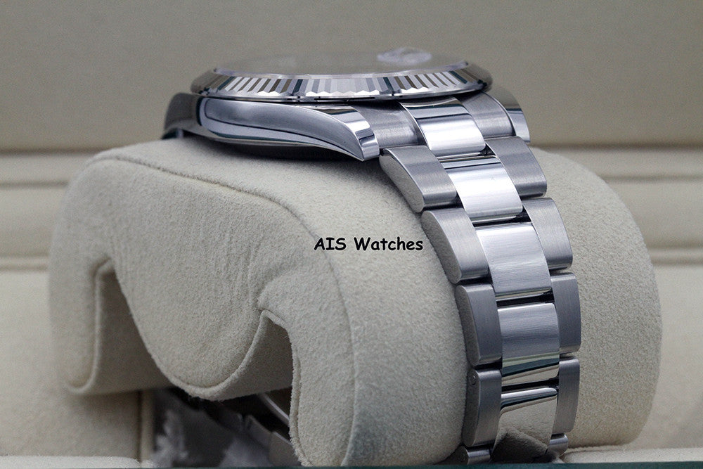 BNIB Rolex Datejust 41MM 126334 Silver Stick Dial Oyster Box & Papers