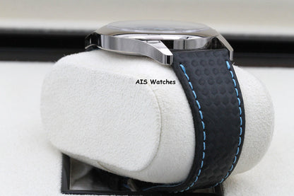 Patek Philippe 6007G-011 Calatrava White Gold Black / Sky Blue 40MM Box & Papers