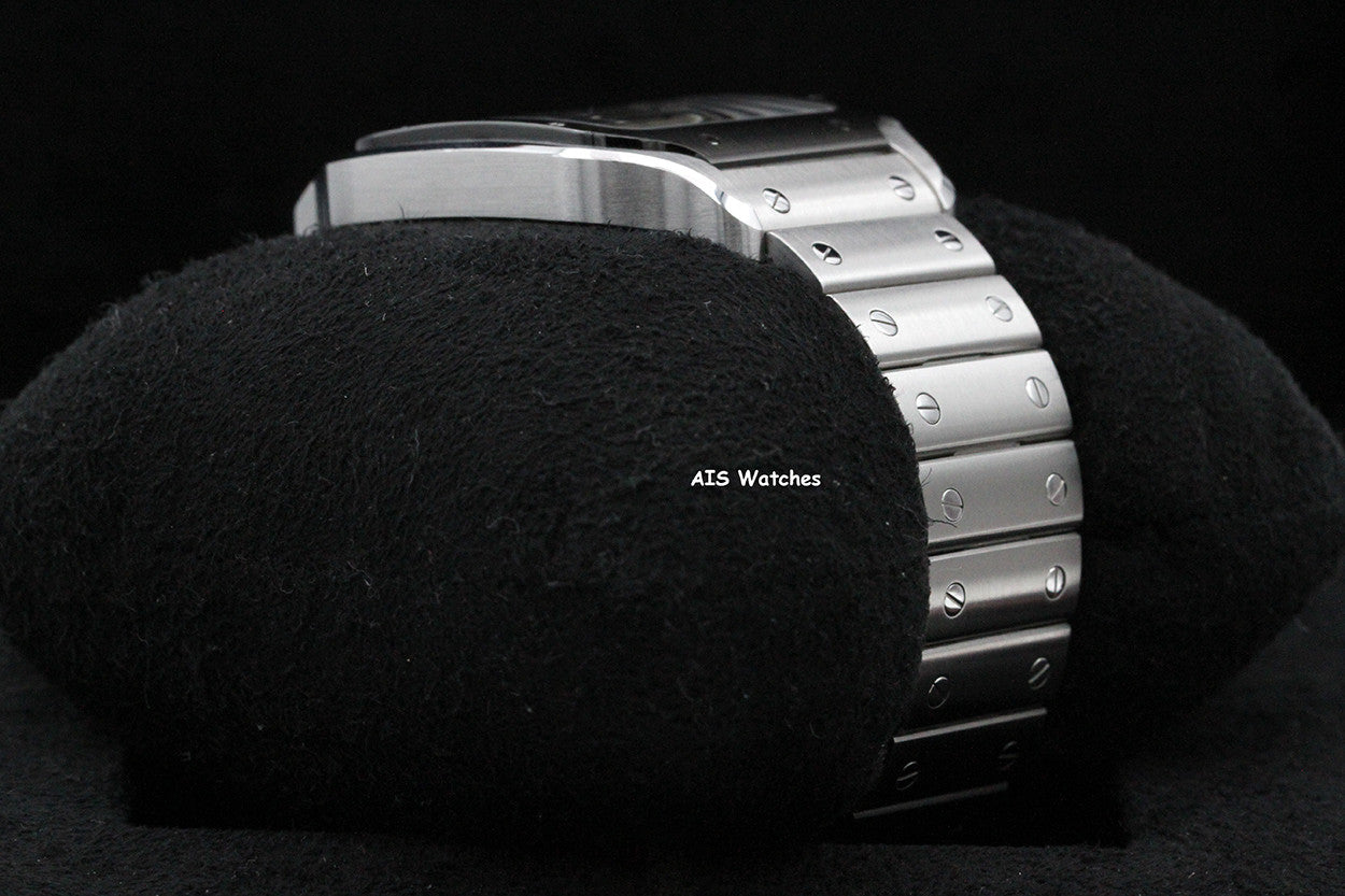 Cartier Santos De Cartier Large Steel WSSA0037 ADLC Grey Dial 41MM Box&Papers