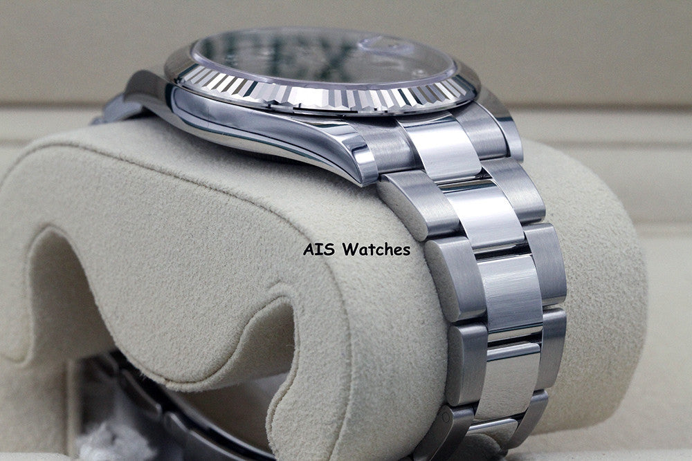 BNIB Rolex Datejust 41MM 126334 Blue Diamond Dial Oyster Box & Papers