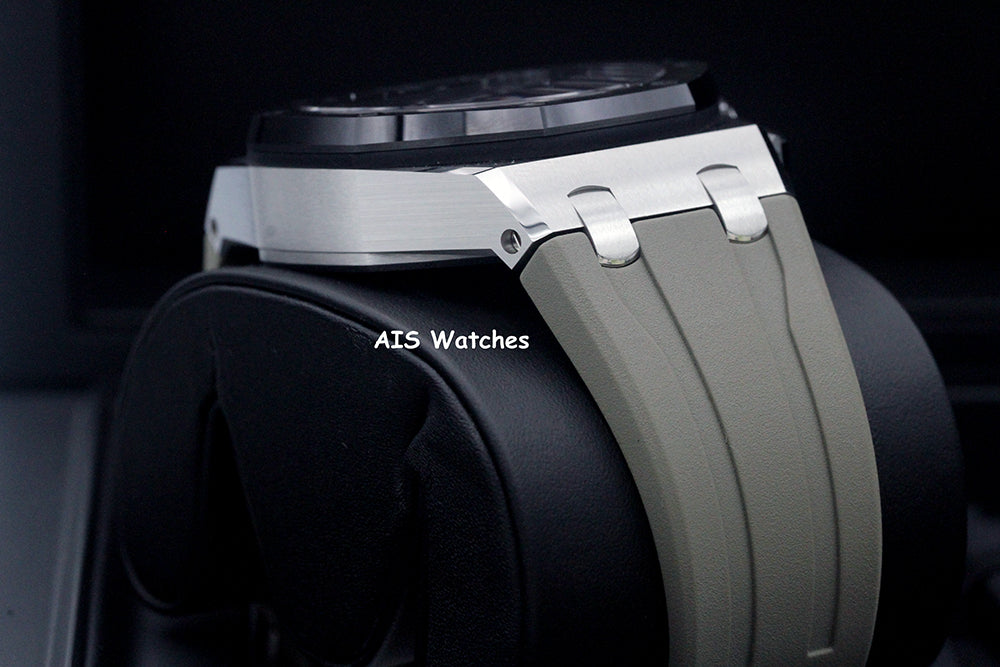 BNIB Audemars Piguet 26420SO.OO.A600CA.01 Royal Oak Offshore 43MM Taupe Dial BP