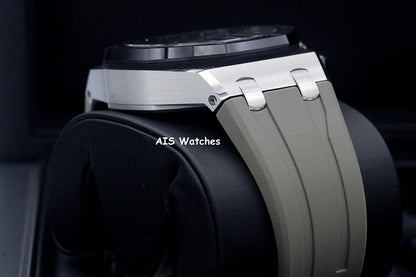 BNIB Audemars Piguet 26420SO.OO.A600CA.01 Royal Oak Offshore 43MM Taupe Dial BP
