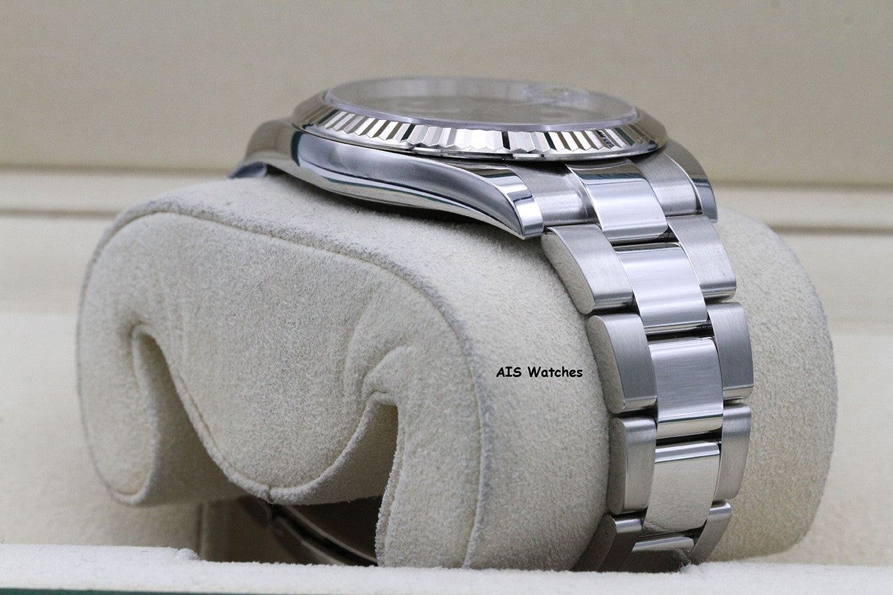 Rolex Datejust 41MM 126334 Wimbledon Slate Roman Dial Oyster 2020 Box & Papers
