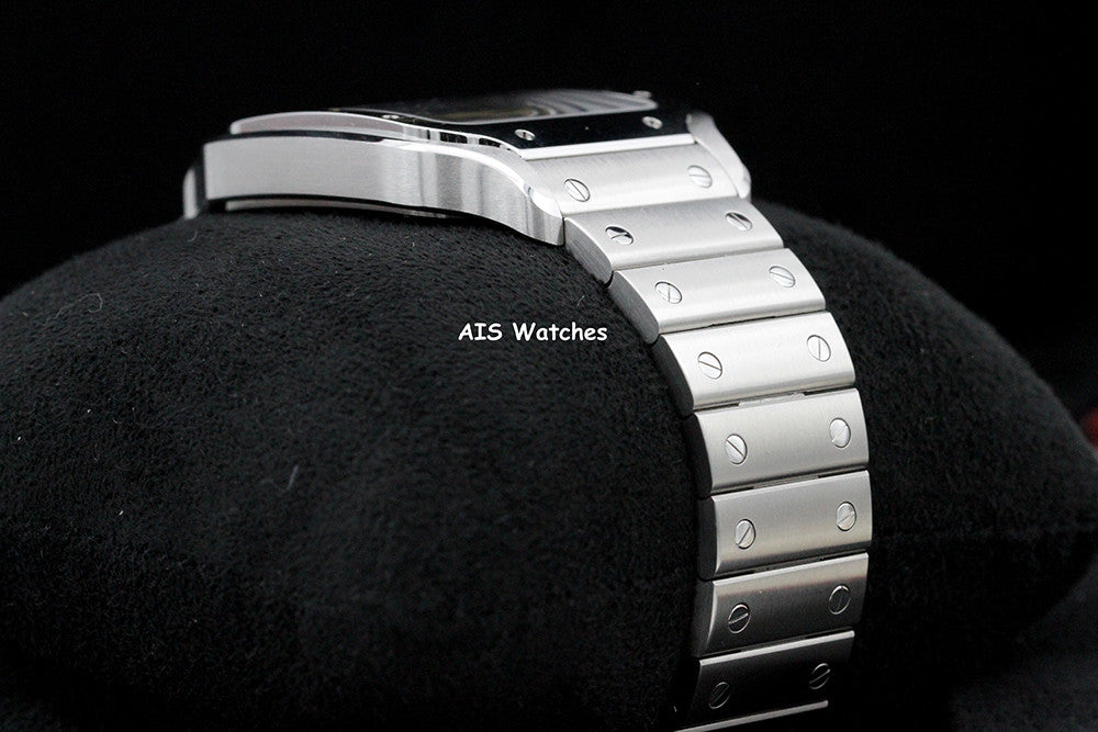 BNIB Cartier Santos De Cartier Large Steel WSSA0030 Blue Dial 39.8MM B&P
