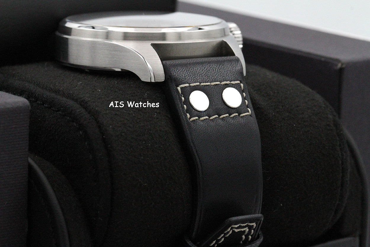 IWC Schaffhausen IW329303 Big Pilot 43MM Blue Dial Leather Strap BP