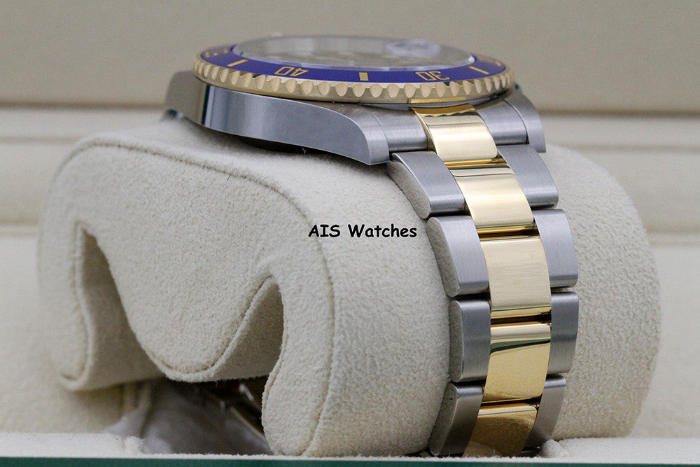 BNIB Rolex Submariner 41MM 18k/SS 126613LB SunBurst Blue Dial Box / Papers