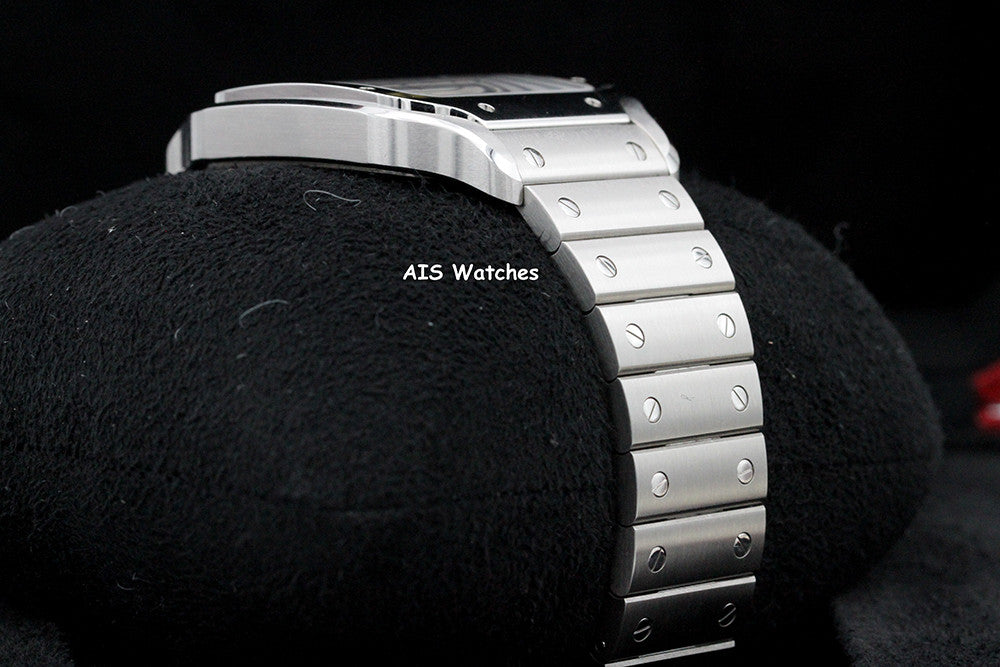 BNIB Cartier Santos De Cartier Large Steel WSSA0018 White Dial 39.8MM B&P