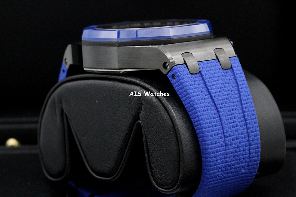 Audemars Piguet Royal Oak 26405CE.00.A030CA.01 Offshore Chrono BLUE Ceramic B&P