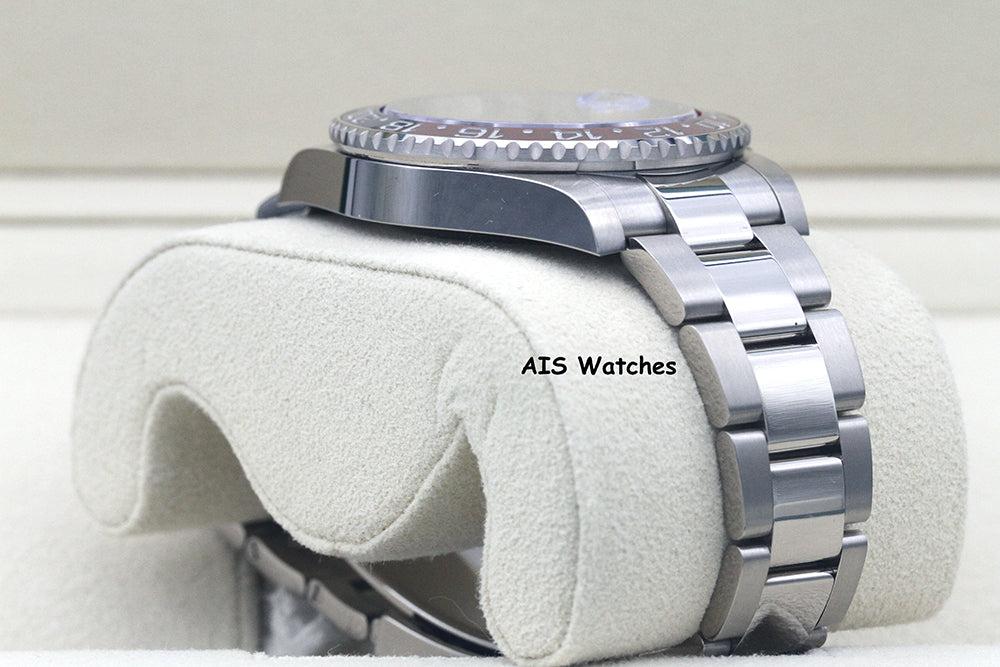 BNIB Rolex GMT-Master II 126719BLRO Meteorite Dial Pepsi 18K WG Box & Papers