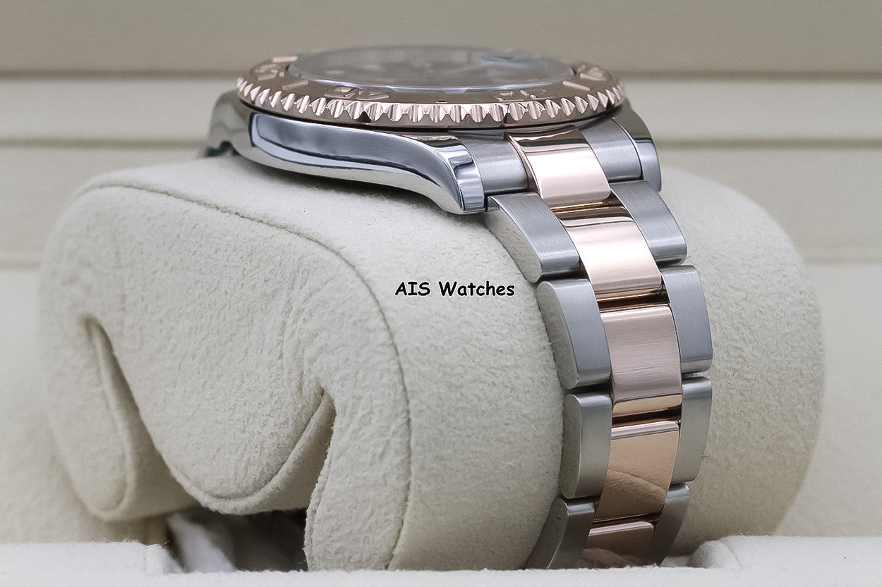 Rolex Yacht-Master 268621 18K Rose Gold / SS 37MM Chocolate Dial Box & Papers