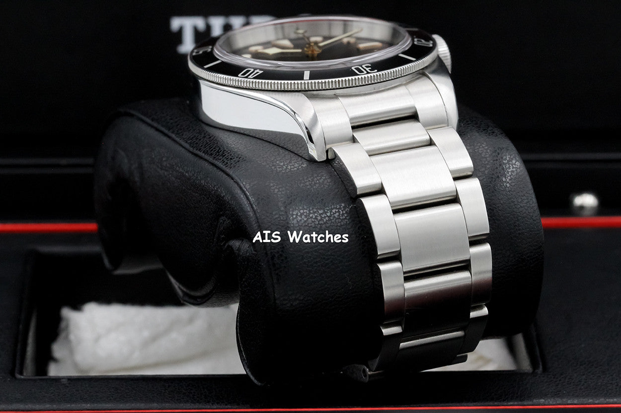 Tudor 79220N Heritage Black Bay Black Stainless Steel / NATO / Leather Box & Paper