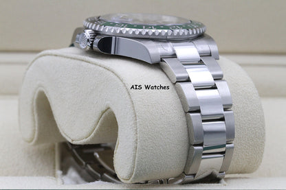 BNIB Rolex GMT Master II 126720VTNR Sprite Lefty Oyster Black / Green B&P