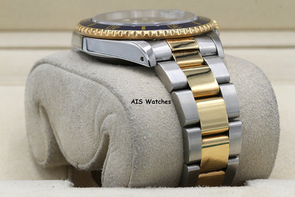 Rolex Submariner 16613 U Serial Blue Dial Box & Papers + RSC Card