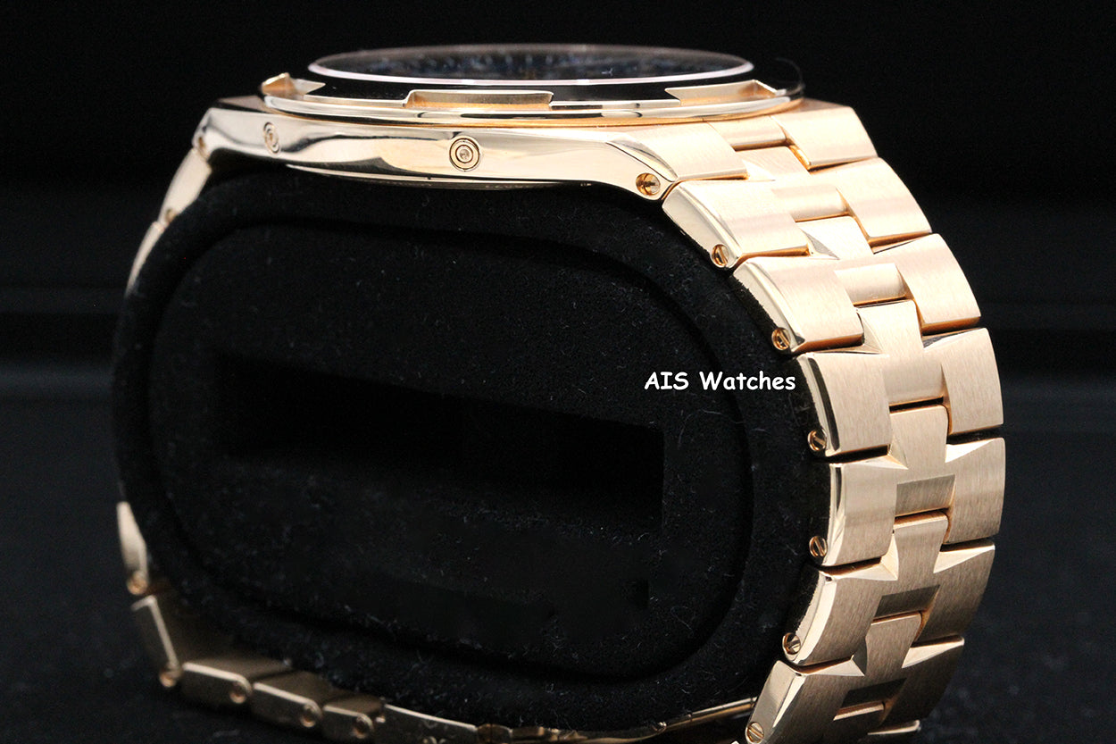 Vacheron Constantin 4300V Overseas Perpetual Calendar 18K Rose Gold Blue Dial BP