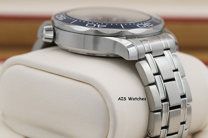 Omega Seamaster 300M SS 42MM Diver White Wave Dial 210.30.42.20.06.001 B&P