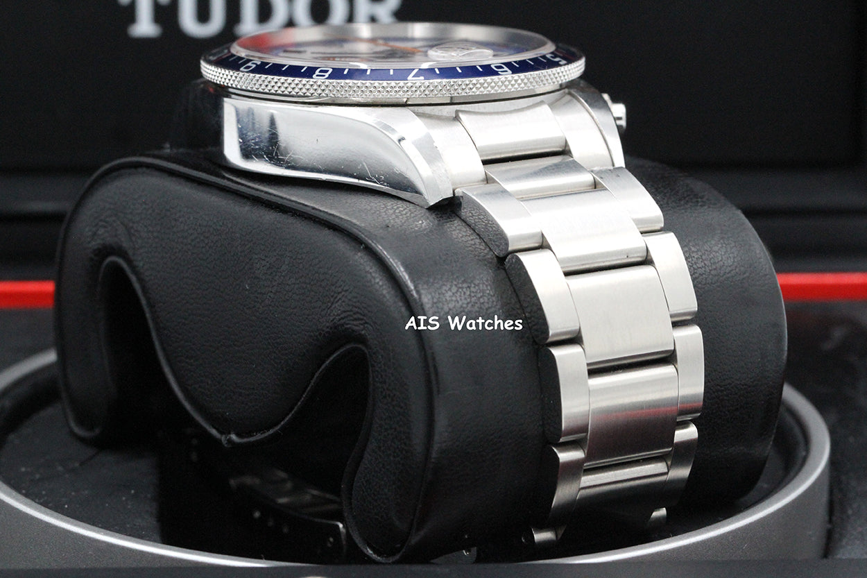 Tudor 70330B Heritage Chrono Blue Stainless Steel 42MM Box & Papers