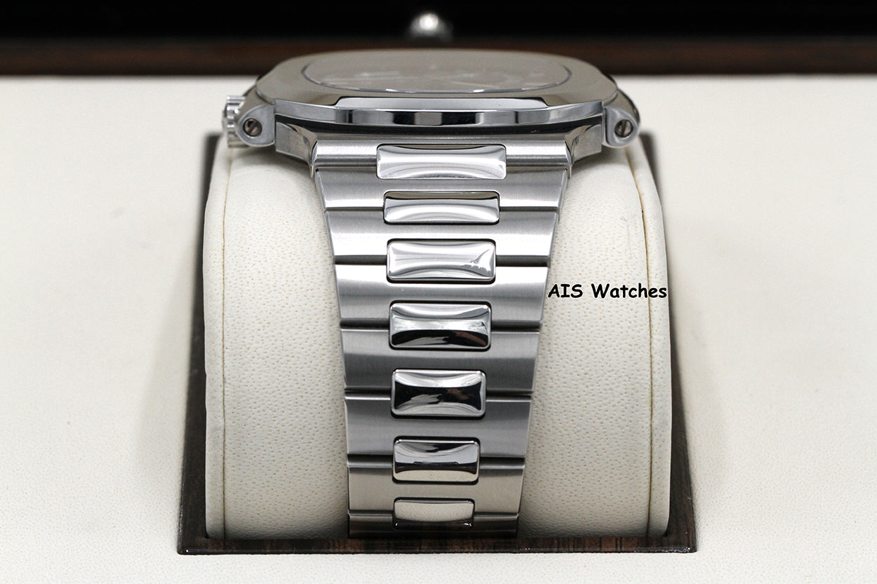 Patek Philippe Nautilus 5712/1A Blue Dial Stainless Steel Box & Papers