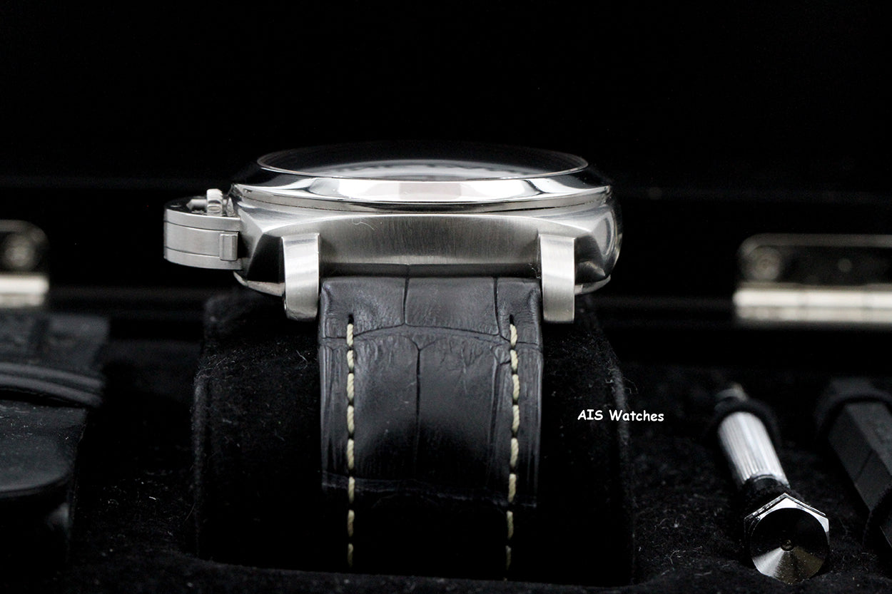 Panerai PAM 320 Luminor 1950 3 Days GMT Acciaio 44MM Box & Papers