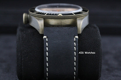 Tudor 79250BA Black Bay Bronze Black Leather Strap 43MM Box & Papers