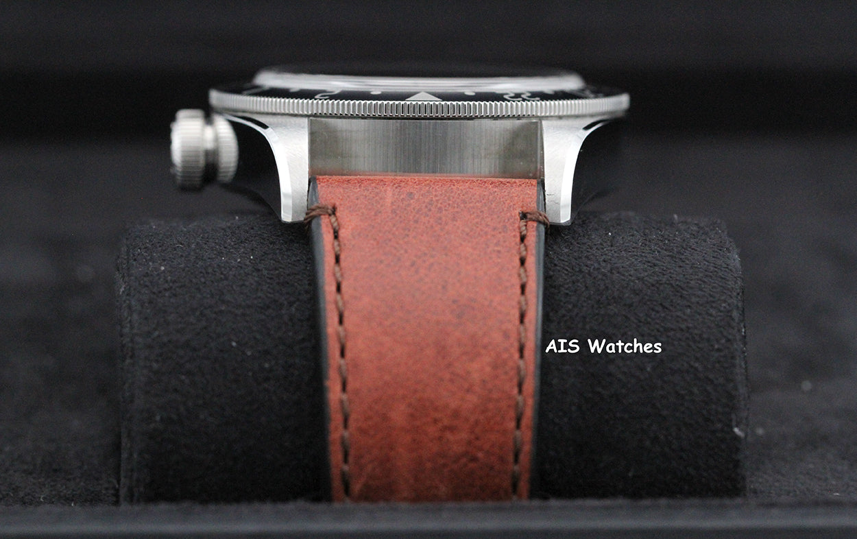 Tudor 79830RB Black Bay GMT Pepsi Stainless Leather Strap Box & Paper