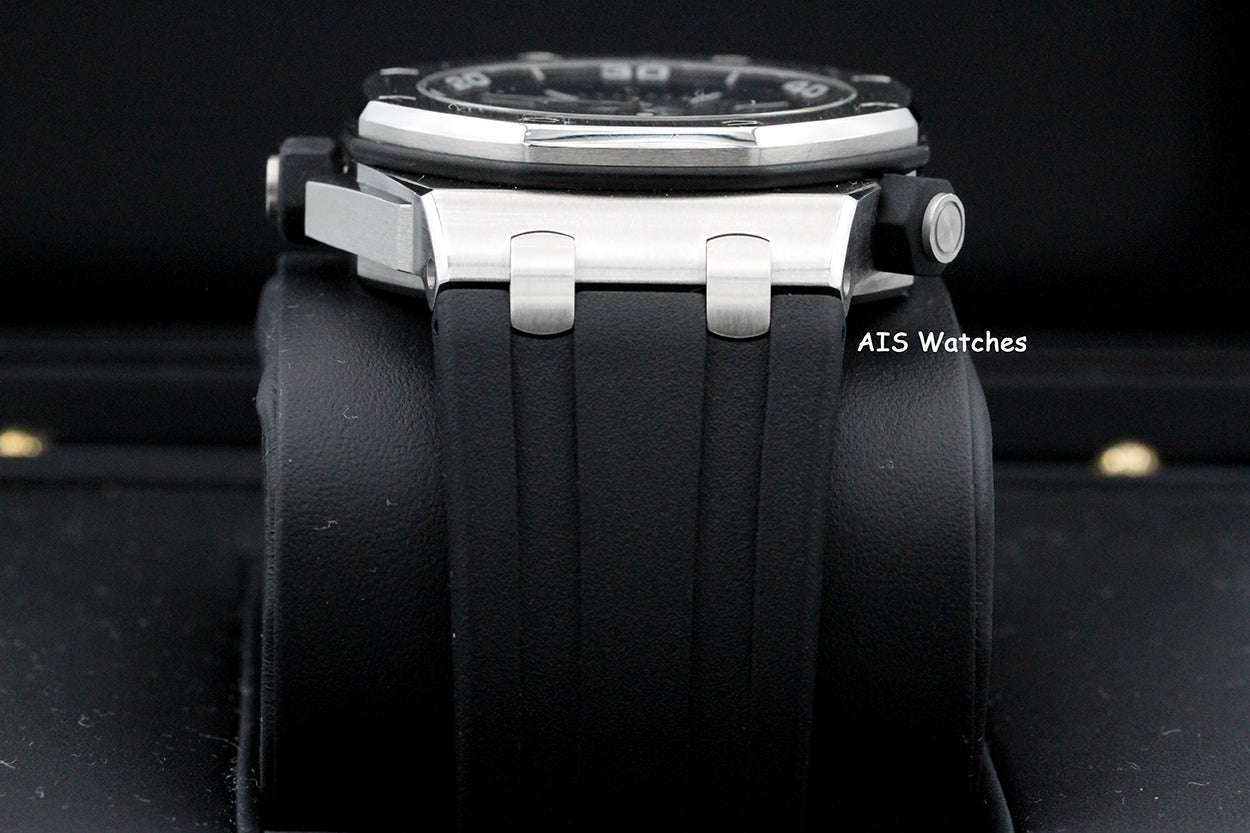 Audemars Piguet 15710ST Royal Oak Offshore Diver Black Dial 42MM Box & Papers