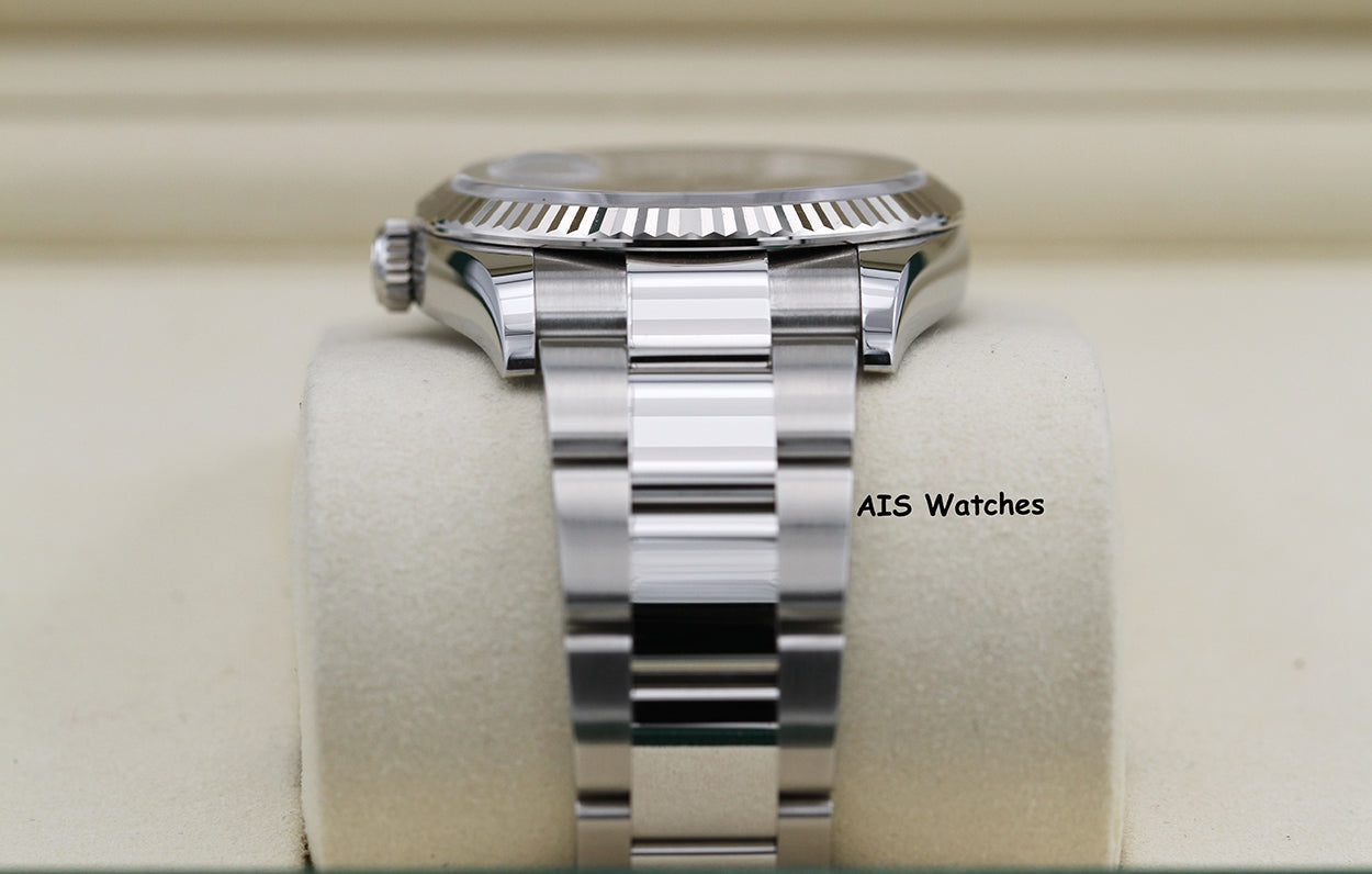 Rolex Datejust 36MM 126234 Oyster Black Stick Dial Stainless Steel B&P