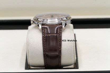 Patek Philippe Perpetual Calendar 5320G White Gold Rose Dial Box & Papers