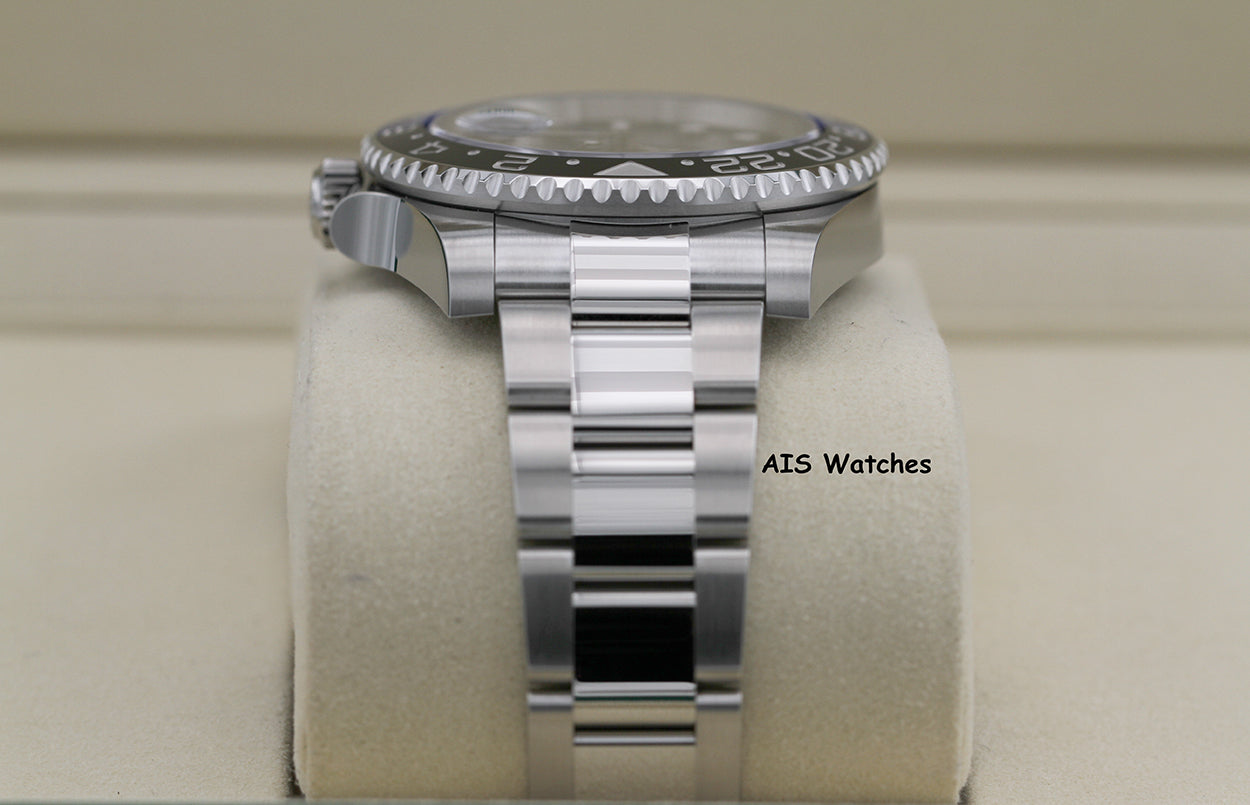 BNIB Rolex GMT Master II 126710BLNR Batman Oyster Bracelet Ceramic Bezel BP