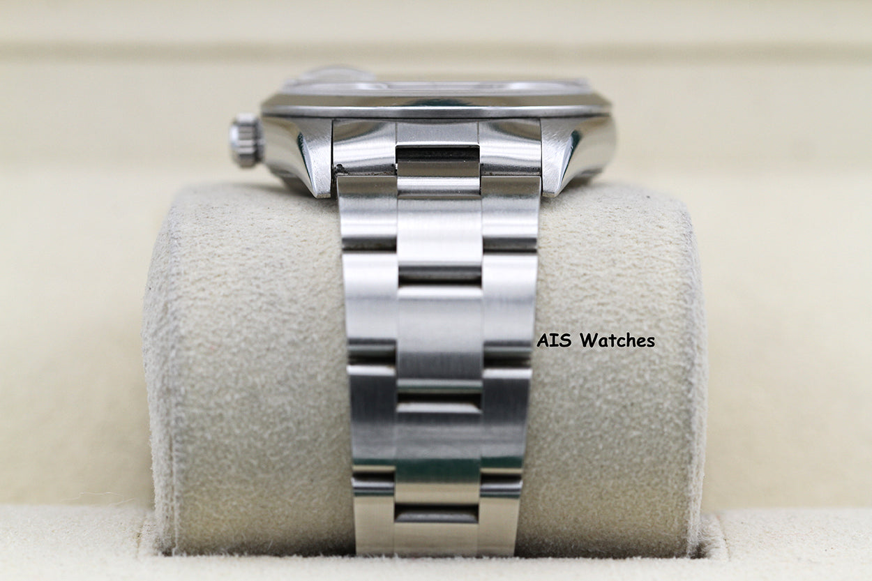 Rolex 15200 Oyster Perpetual 36 MM Arabic Blue Dial Y Serial Box & Papers