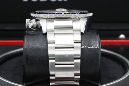 Tudor 70330B Heritage Chrono Blue Stainless Steel 42MM Box & Papers