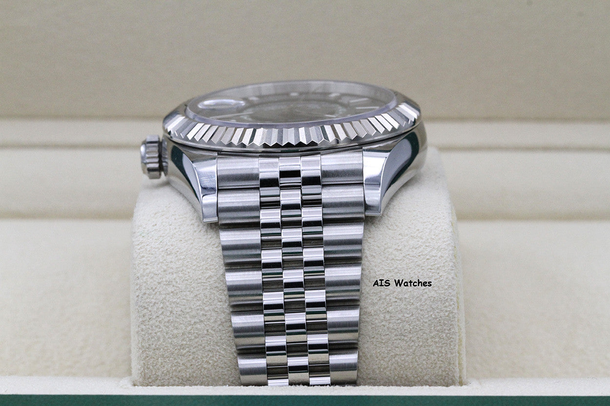 Rolex 326934 Sky-Dweller Stainless Steel Green Dial Jubilee 2024 Box & Papers